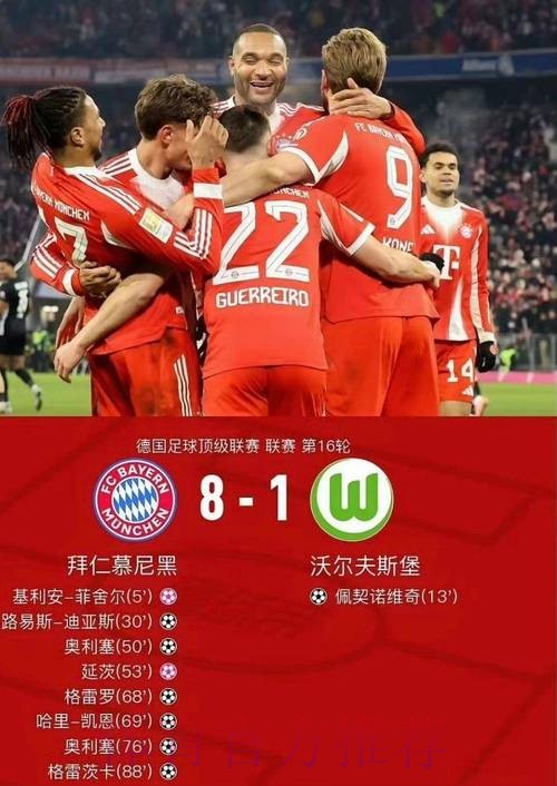 奥利塞独造4球,拜仁主场8-1狂胜,刷爆德甲纪录将狼堡钉在耻辱柱 奥利塞独造4球,拜仁主场8-1狂胜,刷爆德甲纪录将狼堡钉在耻辱柱